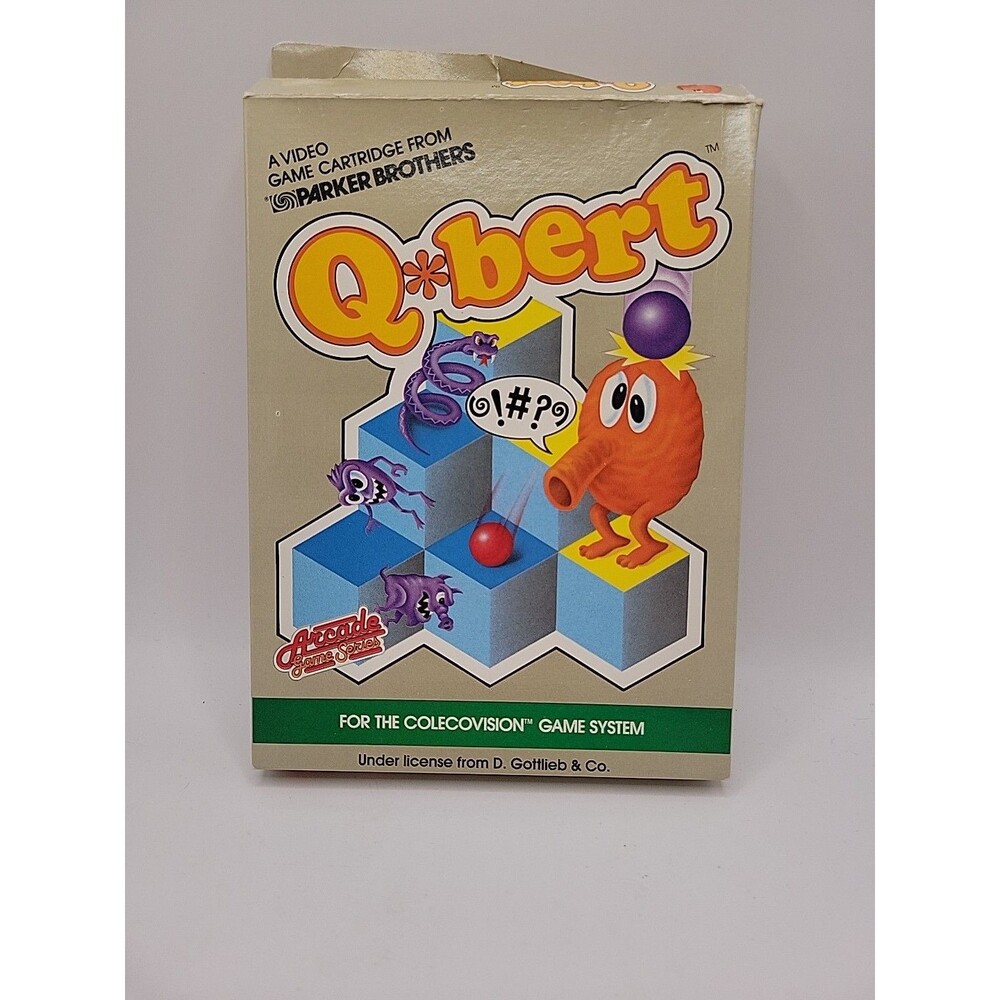 COLECOVISION: Qbert *COMPLETE